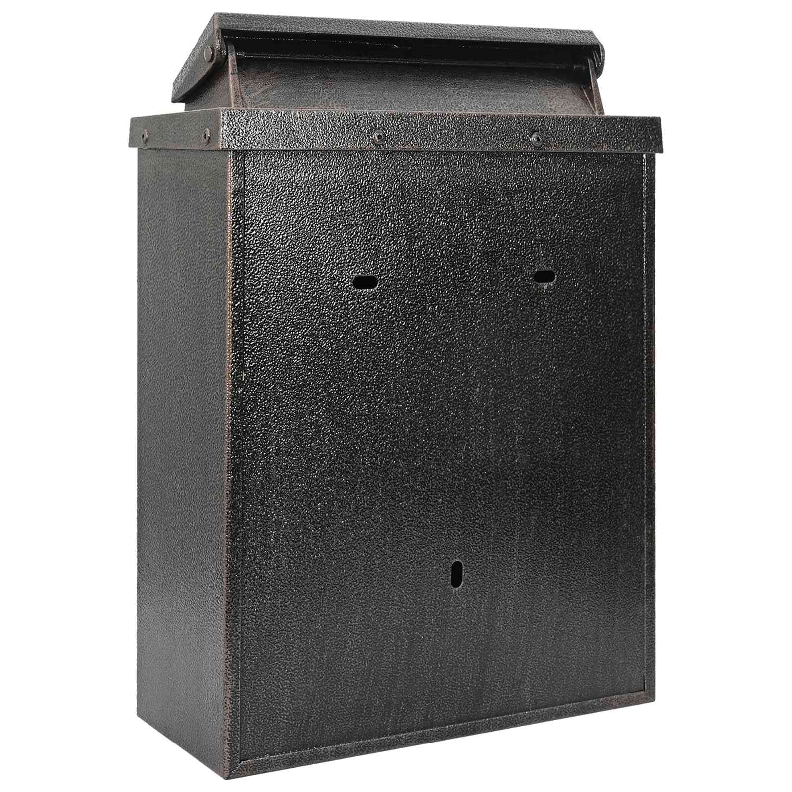 Cassetta Postale da Muro con porta Bronzo 29 x 13 x 41 cm | homemem39