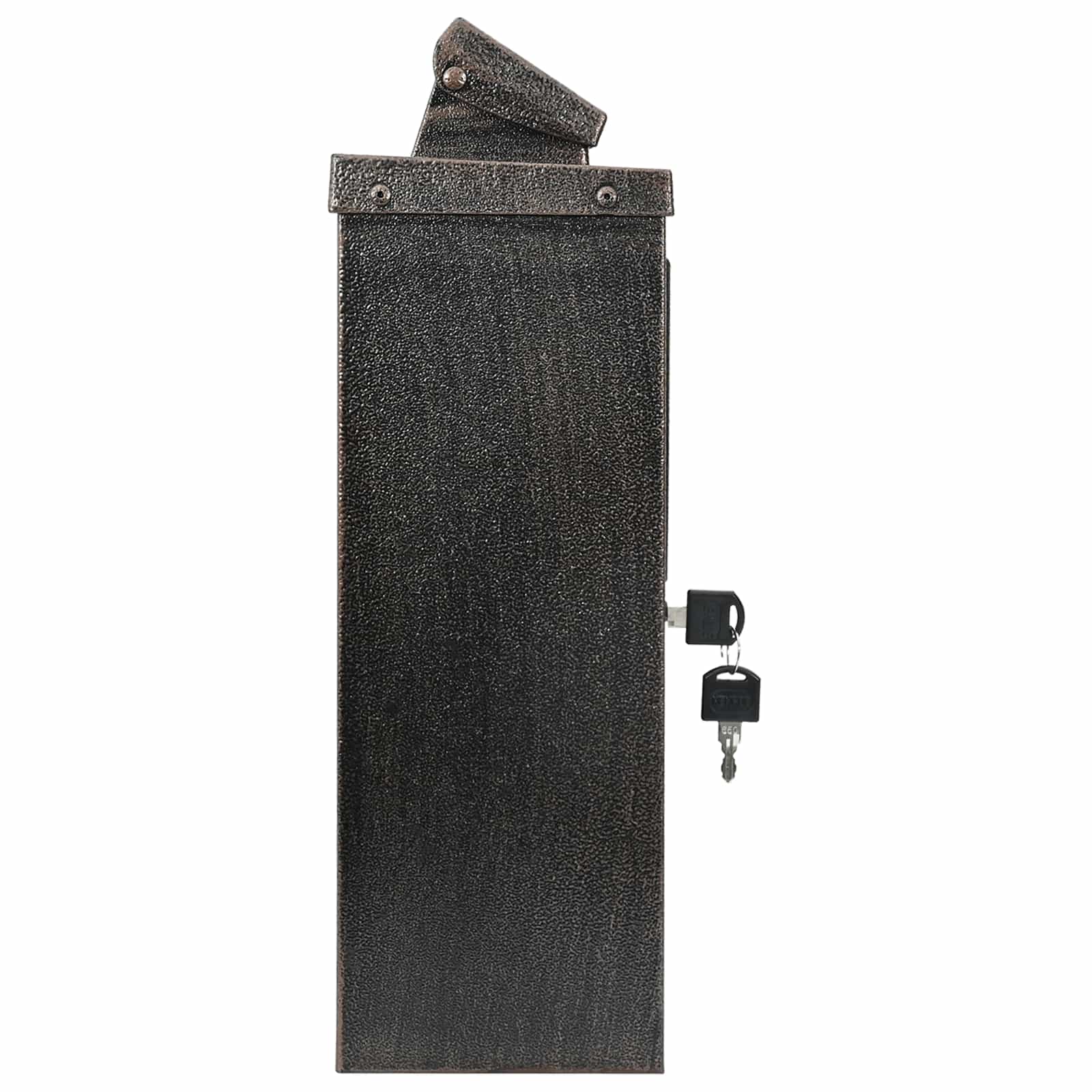 Cassetta Postale da Muro con porta Bronzo 29 x 13 x 41 cm | homemem39