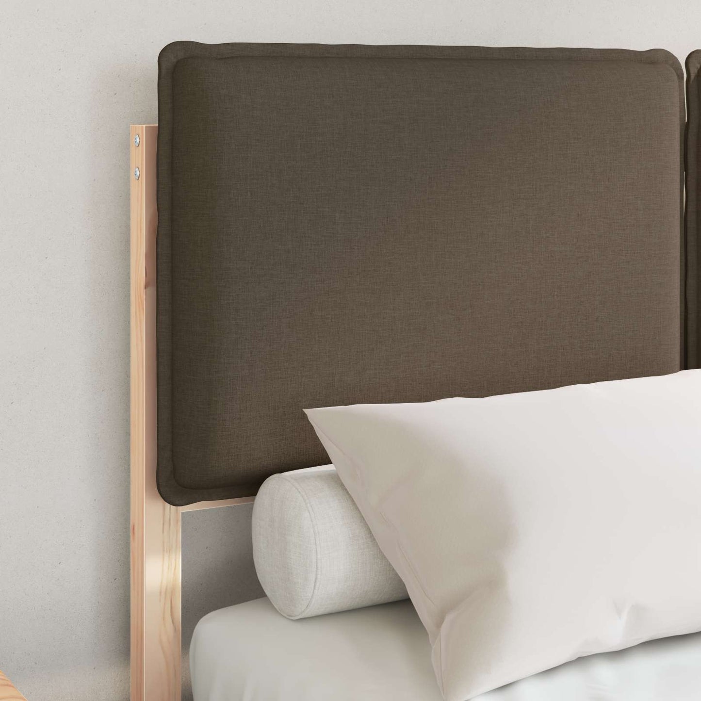 Letto con Testiera Rivestita Talpa 120 x 200 cm Pino massello | homemem39