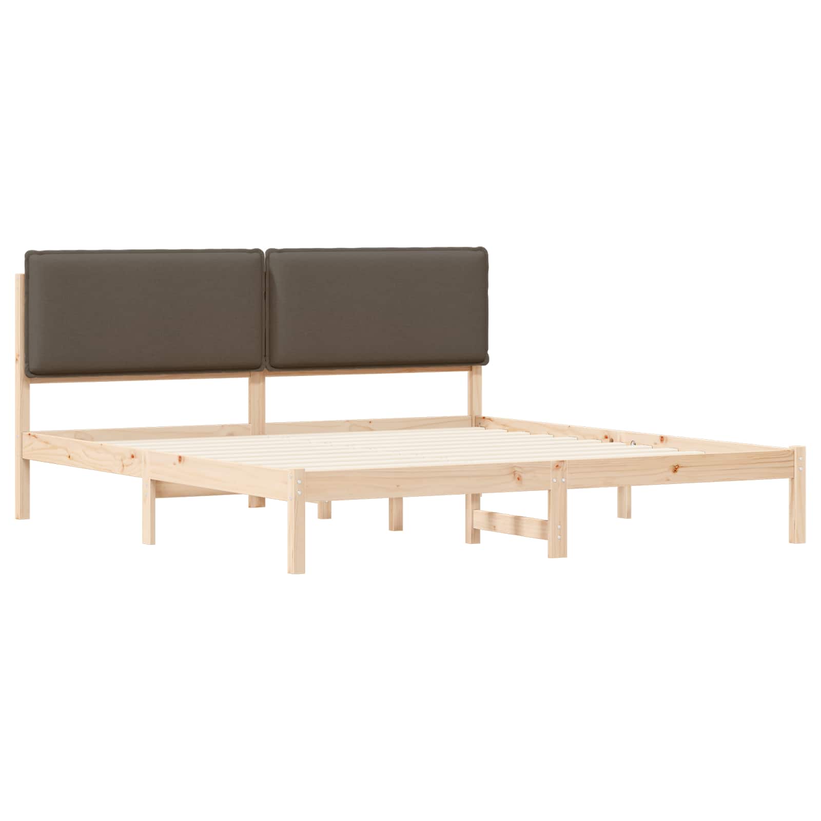 Letto con Testiera Rivestita Talpa 200 x 200 cm | homemem39