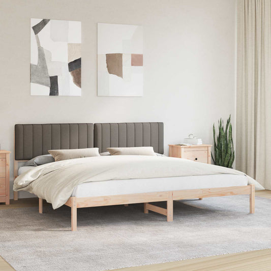 Letto con Testiera Rivestita Talpa 200 x 200 cm | homemem39