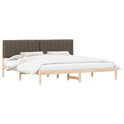 Letto con Testiera Rivestita Talpa 200 x 200 cm | homemem39
