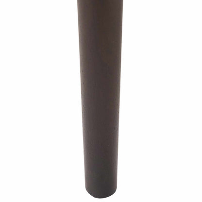 Sedia da pranzo 2 pz Legno di gomma solido 54,5 x 58 x 77 cm