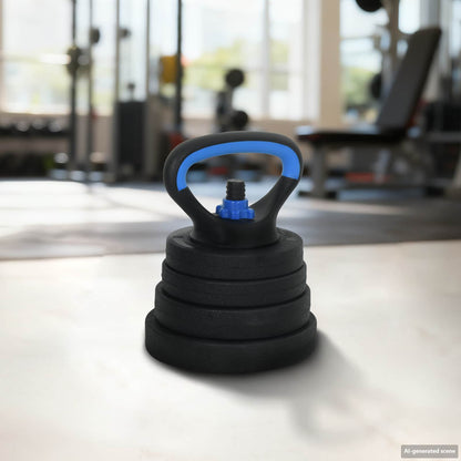 Set di manubri 4-in-1 30 kg Nero e Blu | homemem39