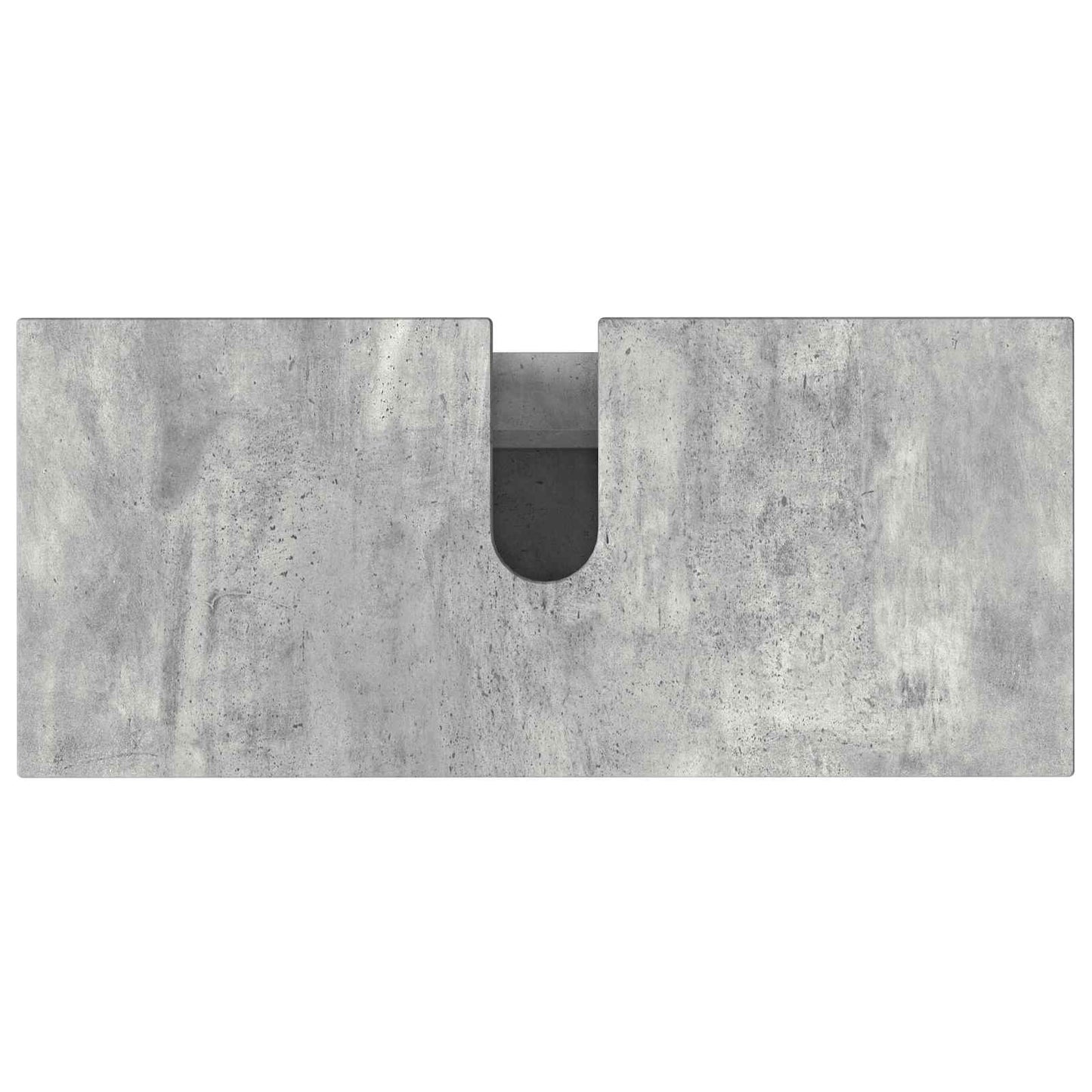 Mobiletto da bagno Grigio Cemento 80 x 35 x 60 cm | homemem39