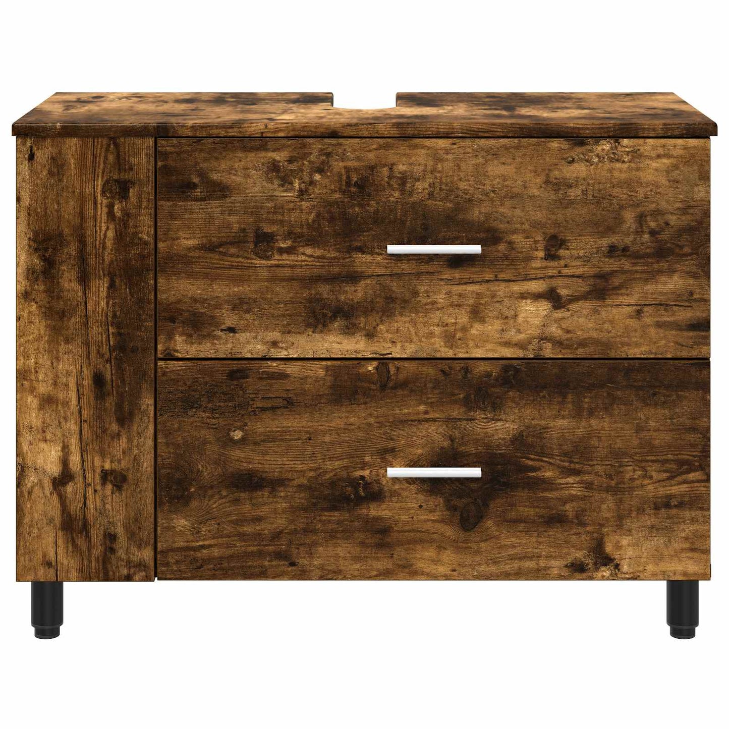 Mobiletto da bagno Rovere Fumo 80 x 35 x 60 cm | homemem39
