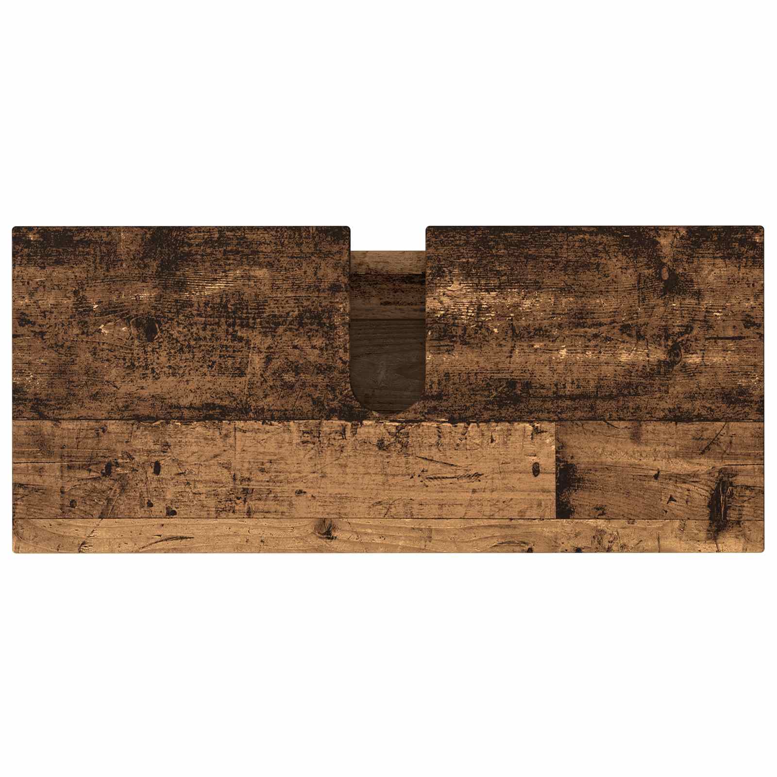 Mobiletto da bagno Legno antico 80 x 35 x 60 cm | homemem39