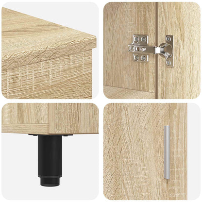 Mobiletto da bagno Rovere Sonoma 60 x 35 x 60 cm | homemem39