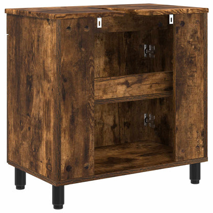 Mobiletto da bagno Rovere Fumo 60 x 35 x 60 cm | homemem39