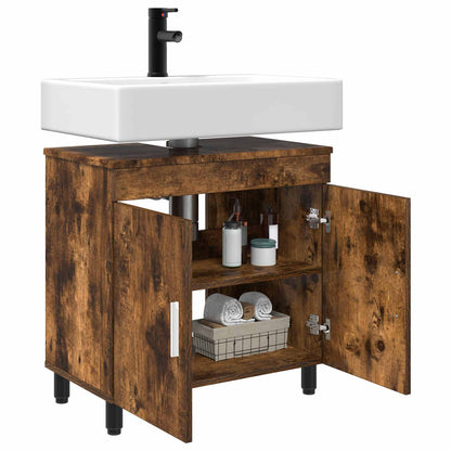 Mobiletto da bagno Rovere Fumo 60 x 35 x 60 cm | homemem39
