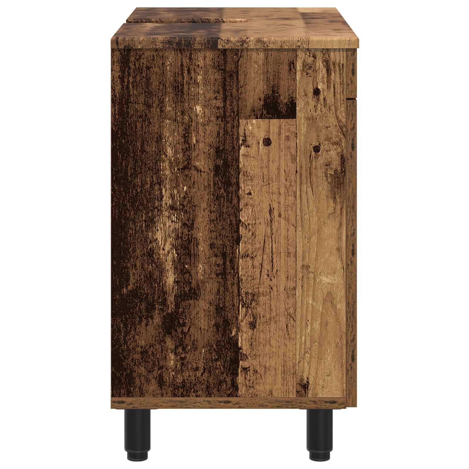 Mobiletto da bagno Legno antico 60 x 35 x 60 cm | homemem39