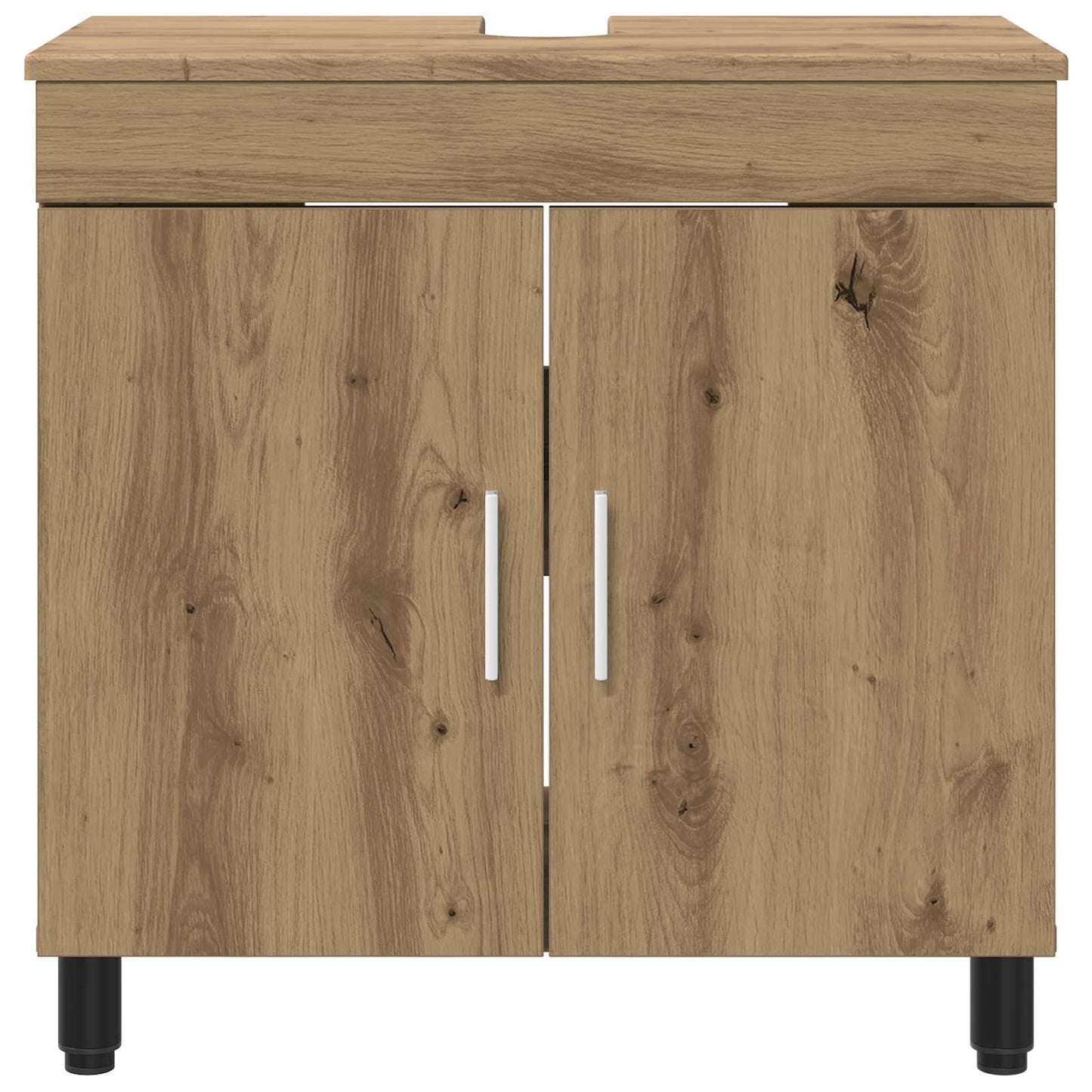 Mobiletto da bagno Rovere Artigianale 60 x 35 x 60 cm | homemem39