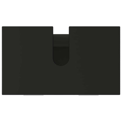 Mobiletto da bagno Nero 60 x 35 x 60 cm Legno ingegnerizzato | homemem39