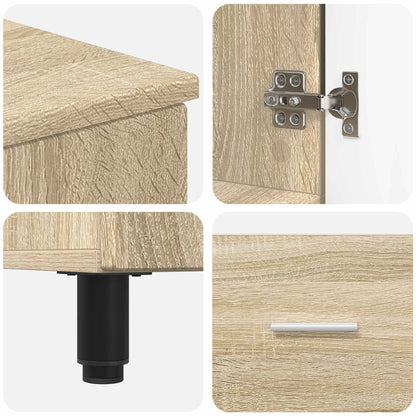 Mobiletto da bagno Rovere Sonoma 60 x 35 x 60 cm | homemem39