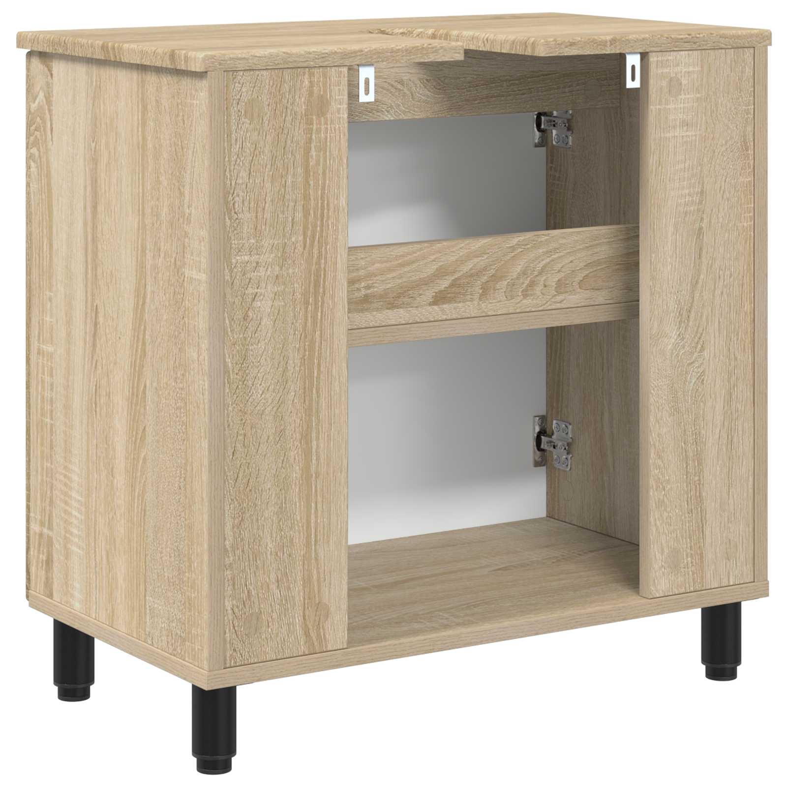 Mobiletto da bagno Rovere Sonoma 60 x 35 x 60 cm | homemem39