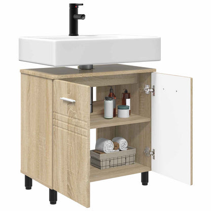 Mobiletto da bagno Rovere Sonoma 60 x 35 x 60 cm | homemem39