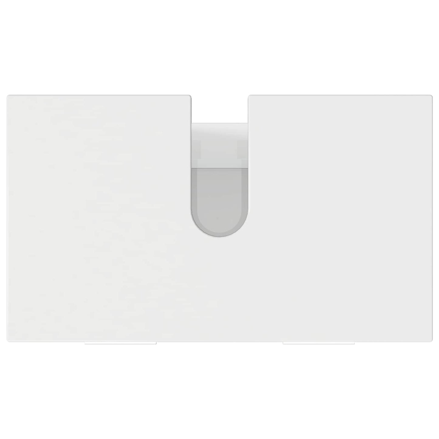 Mobiletto da bagno Bianco Lucido 60 x 35 x 60 cm | homemem39