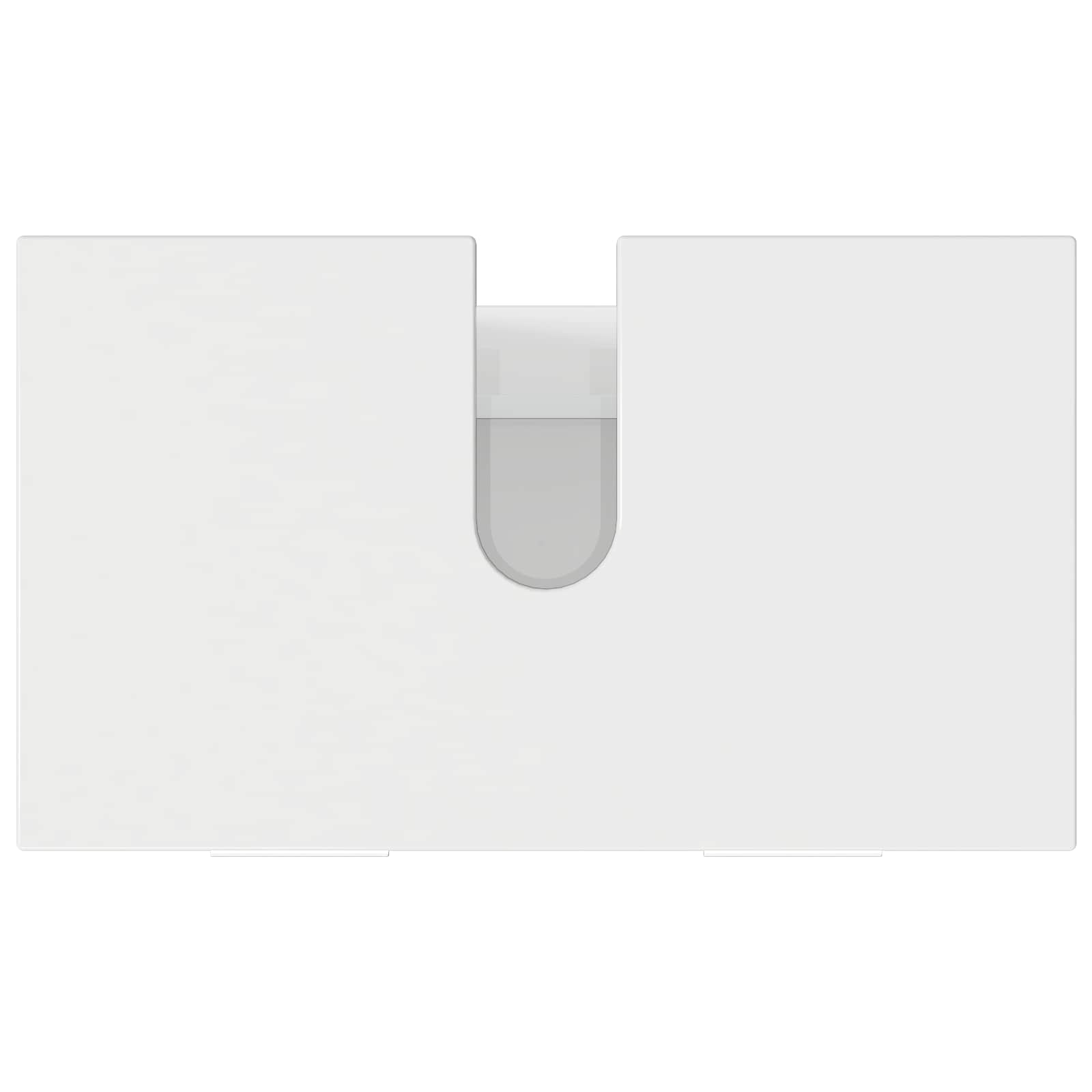 Mobiletto da bagno Bianco Lucido 60 x 35 x 60 cm | homemem39