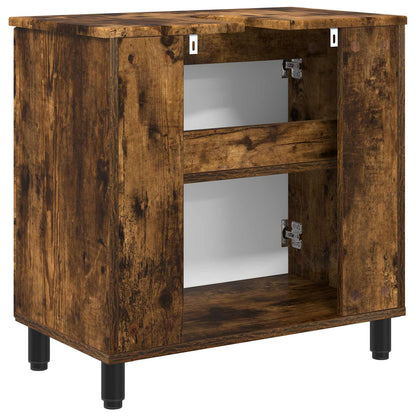 Mobiletto da bagno Rovere Fumo 60 x 35 x 60 cm | homemem39