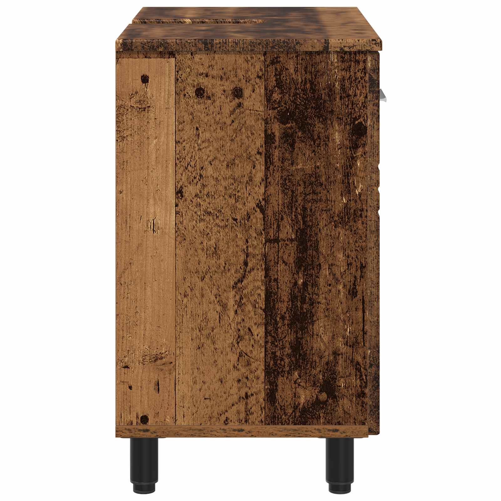 Mobiletto da bagno Legno antico 60 x 35 x 60 cm | homemem39
