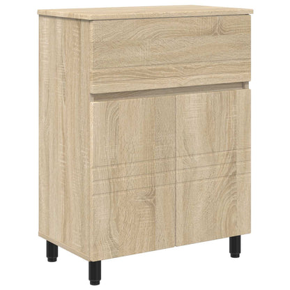 Mobiletto da bagno Rovere Sonoma 60 x 35 x 80 cm | homemem39