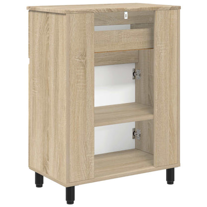 Mobiletto da bagno Rovere Sonoma 60 x 35 x 80 cm | homemem39