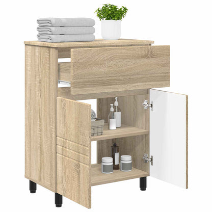 Mobiletto da bagno Rovere Sonoma 60 x 35 x 80 cm | homemem39