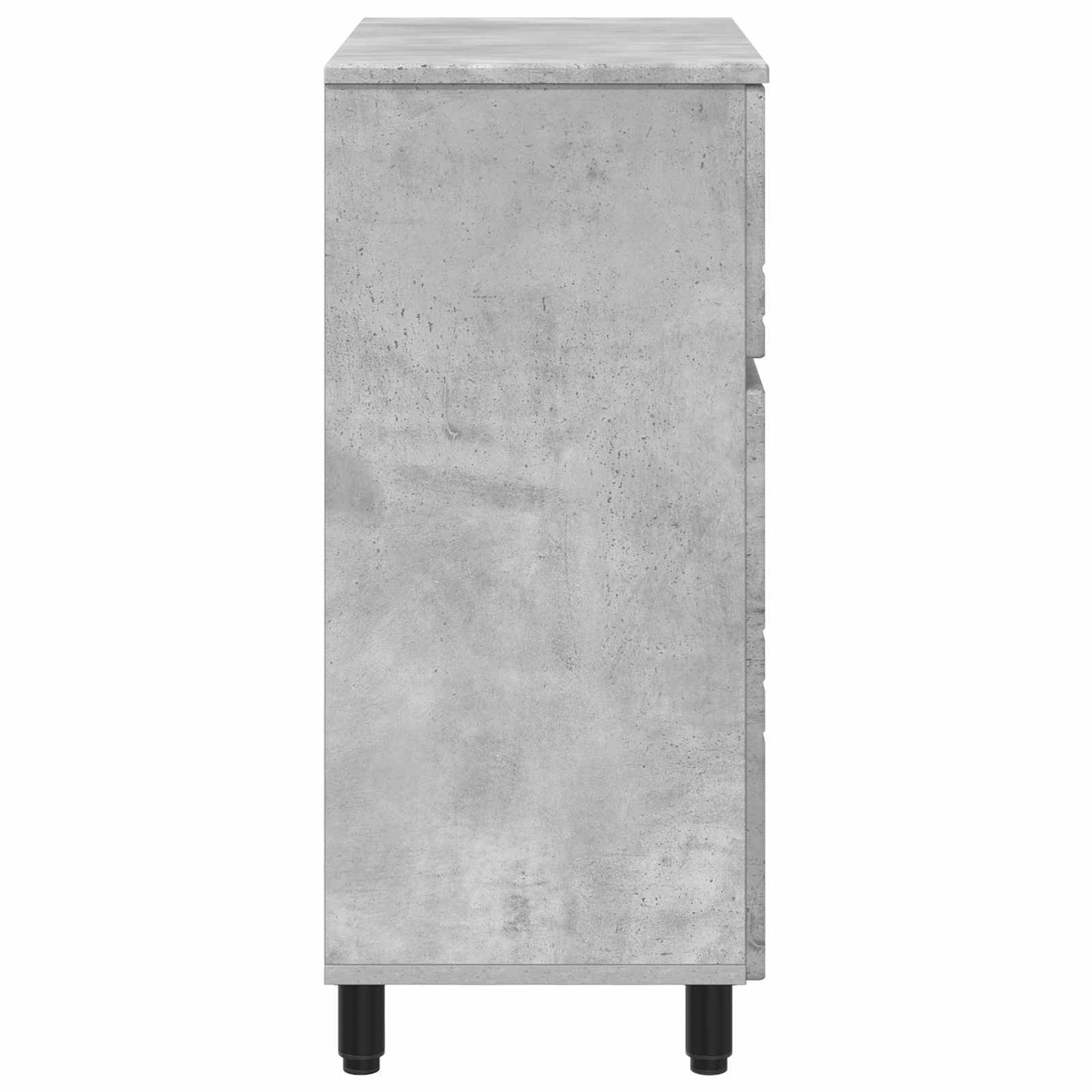 Mobiletto da bagno Grigio Cemento 60 x 35 x 80 cm | homemem39