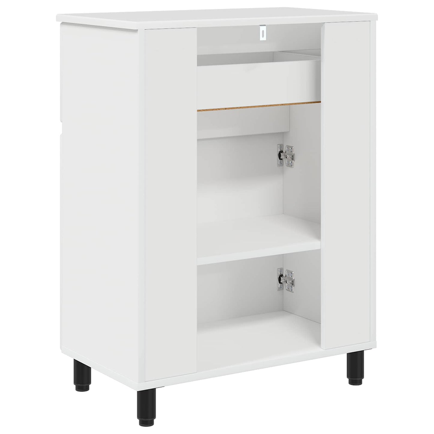 Mobiletto da bagno Bianco Lucido 60 x 35 x 80 cm | homemem39