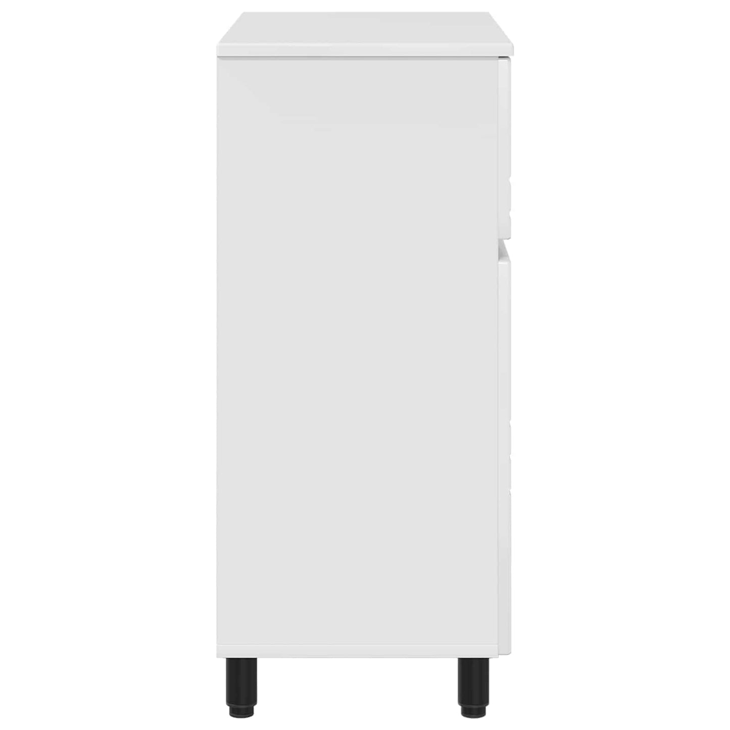 Mobiletto da bagno Bianco Lucido 60 x 35 x 80 cm | homemem39