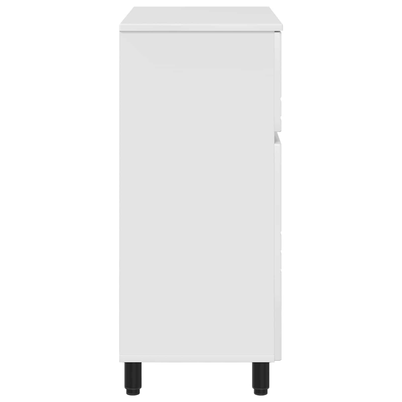 Mobiletto da bagno Bianco Lucido 60 x 35 x 80 cm | homemem39