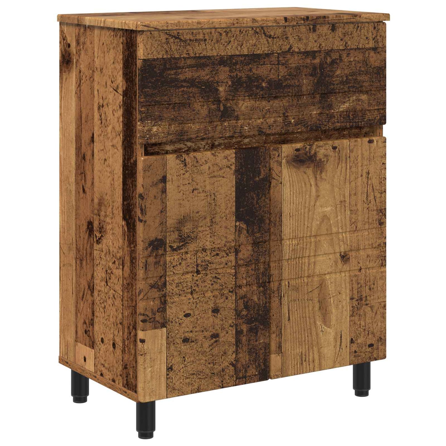 Mobiletto da bagno Legno antico 60 x 35 x 80 cm | homemem39