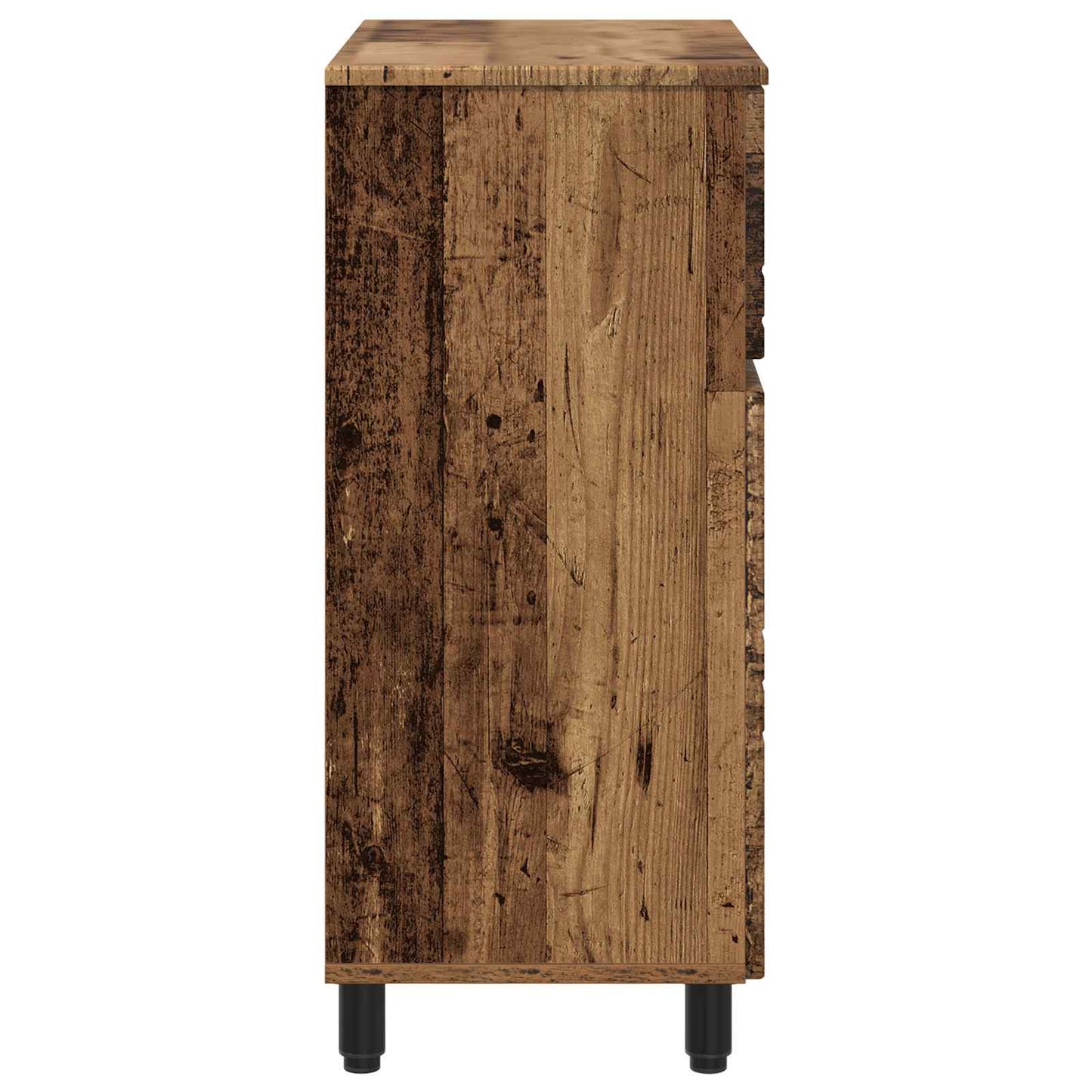 Mobiletto da bagno Legno antico 60 x 35 x 80 cm | homemem39