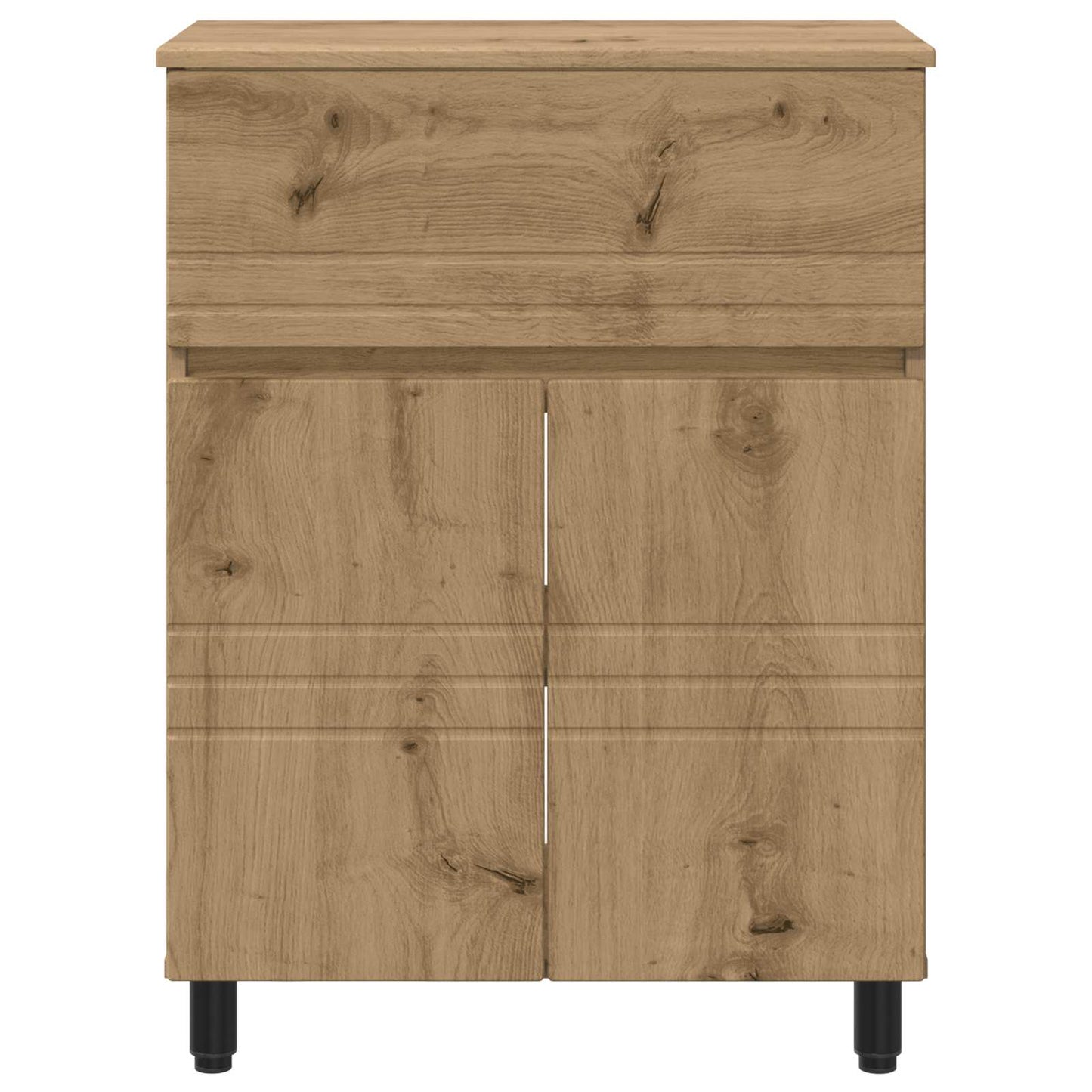 Mobiletto da bagno Rovere Artigianale 60 x 35 x 80 cm | homemem39
