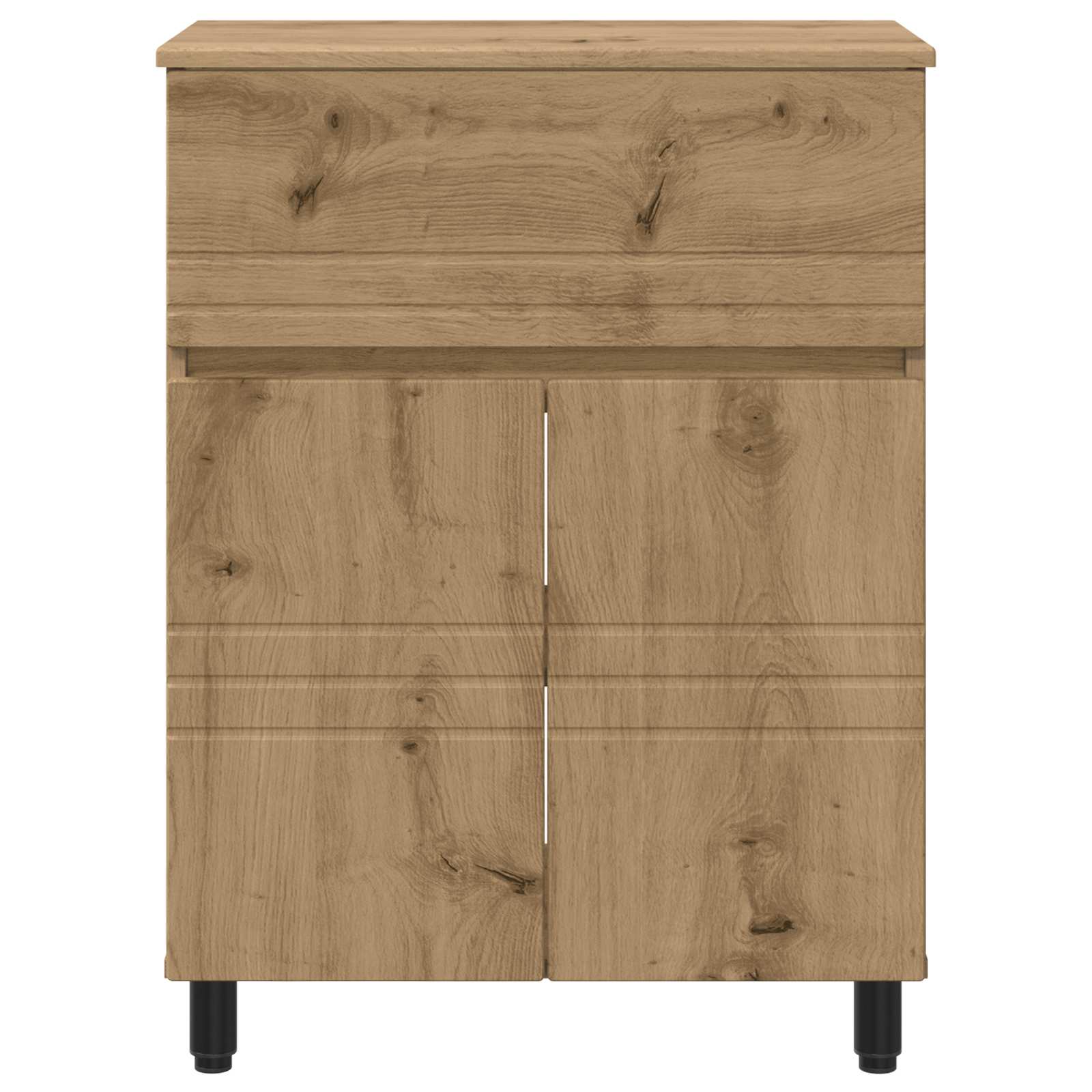 Mobiletto da bagno Rovere Artigianale 60 x 35 x 80 cm | homemem39