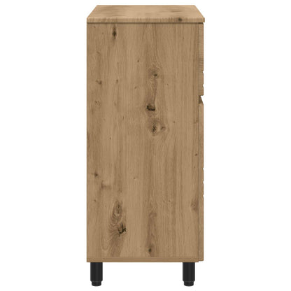 Mobiletto da bagno Rovere Artigianale 60 x 35 x 80 cm | homemem39