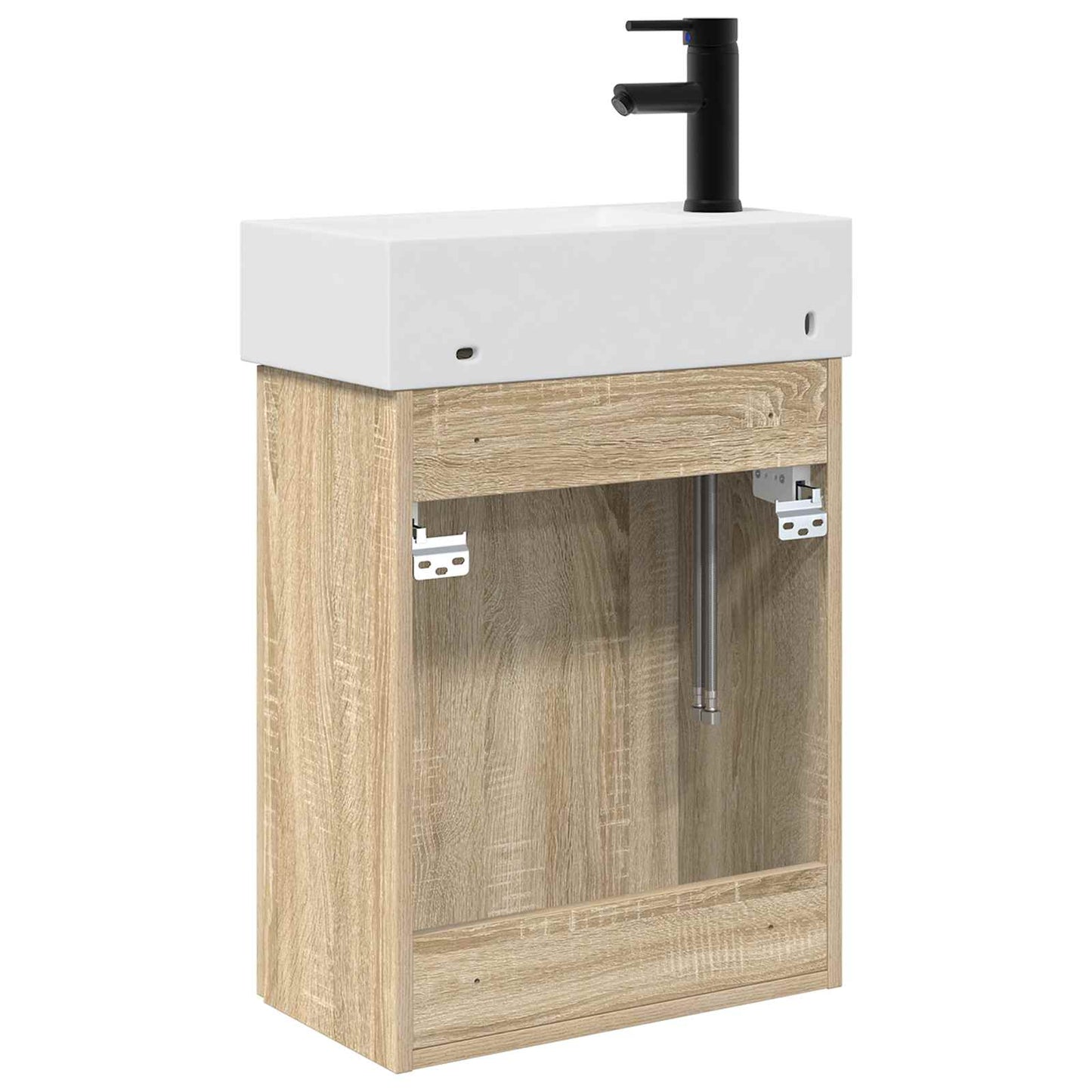 Mobile da Bagno con porta Rovere Sonoma 45,5 x 22,5 x 84 cm | homemem39