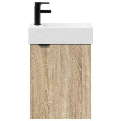 Mobile da Bagno con porta Rovere Sonoma 45,5 x 22,5 x 84 cm | homemem39