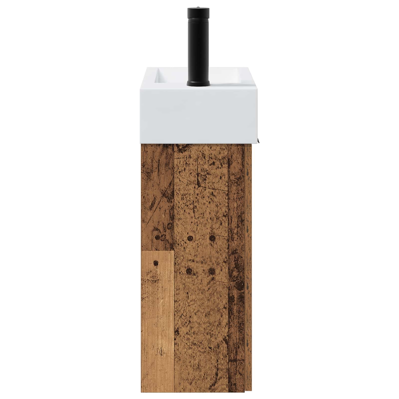 Mobile bagno con rubinetto Legno antico 45,5 x 22,5 x 84 cm | homemem39