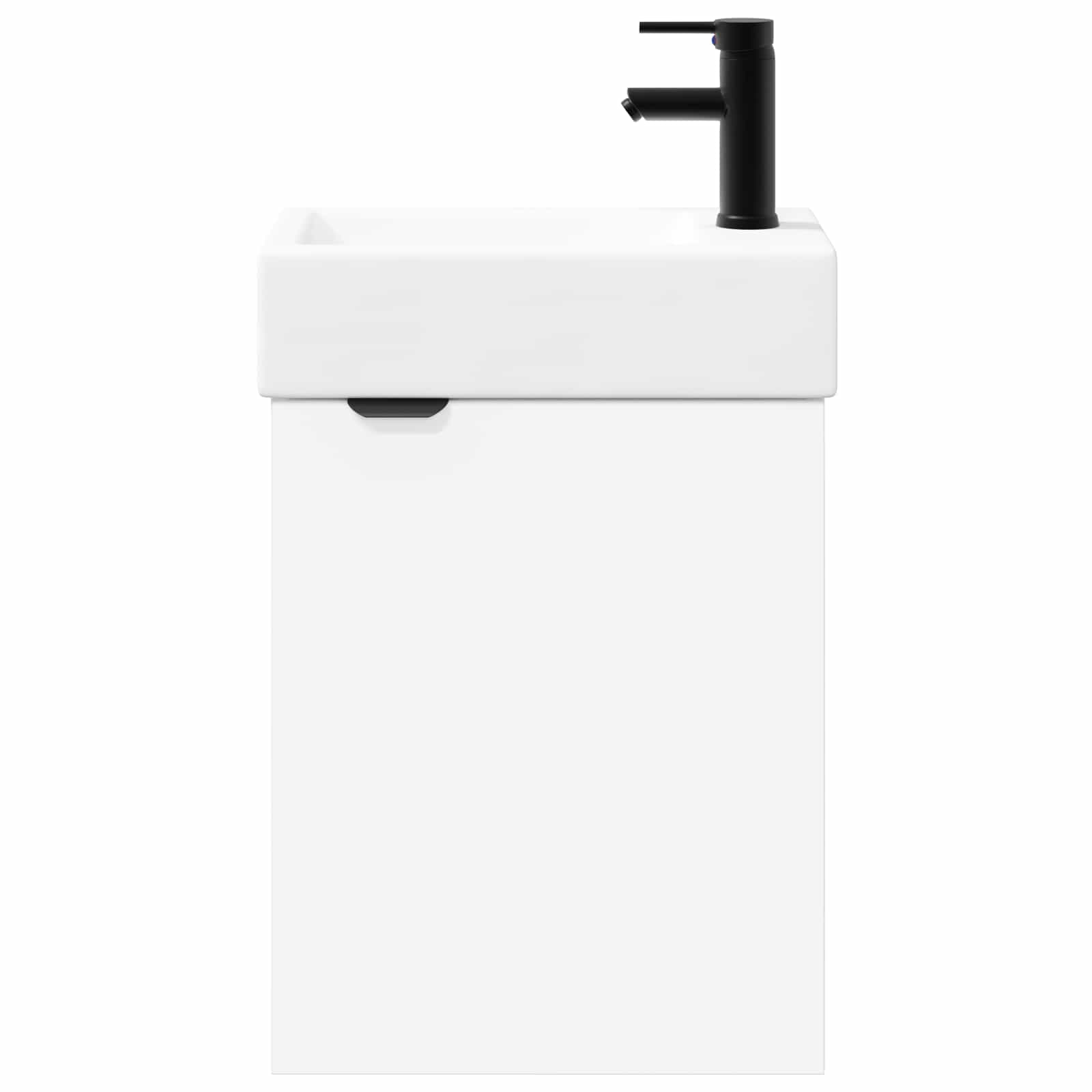 Mobile bagno con rubinetto Bianco 45,5 x 22,5 x 84 cm | homemem39