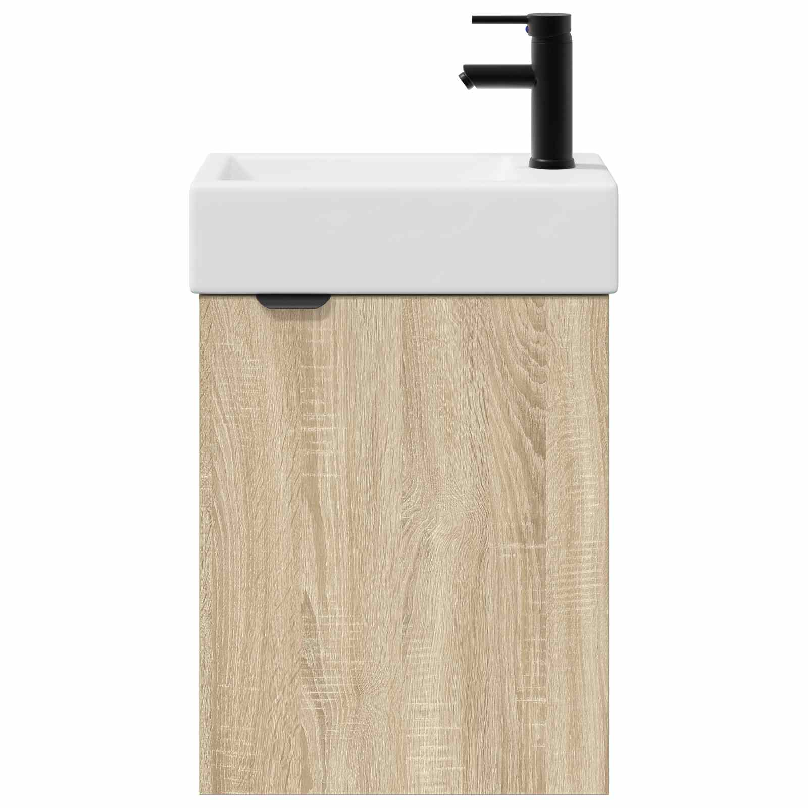 Mobile bagno con rubinetto Rovere Sonoma 45,5 x 22,5 x 84 cm | homemem39