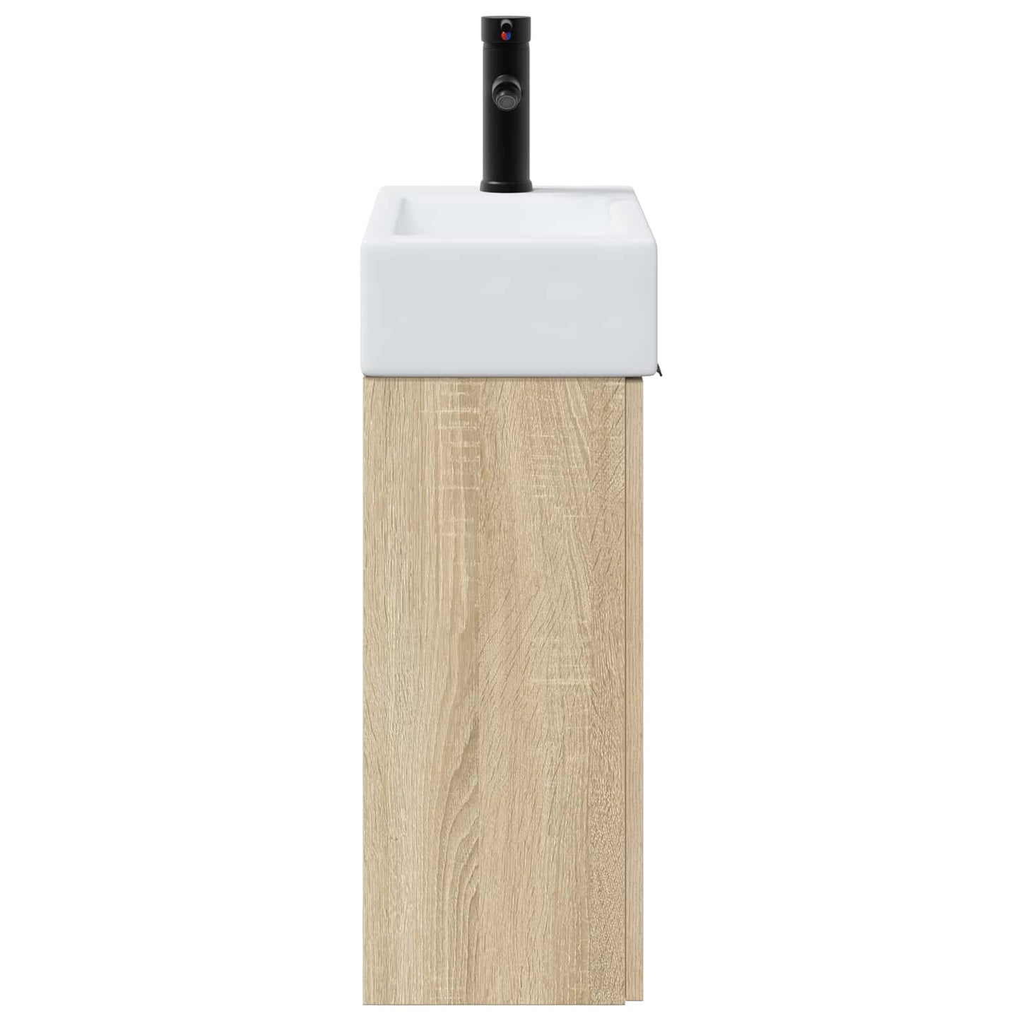 Mobile bagno con rubinetto Rovere Sonoma 45,5 x 22,5 x 84 cm | homemem39
