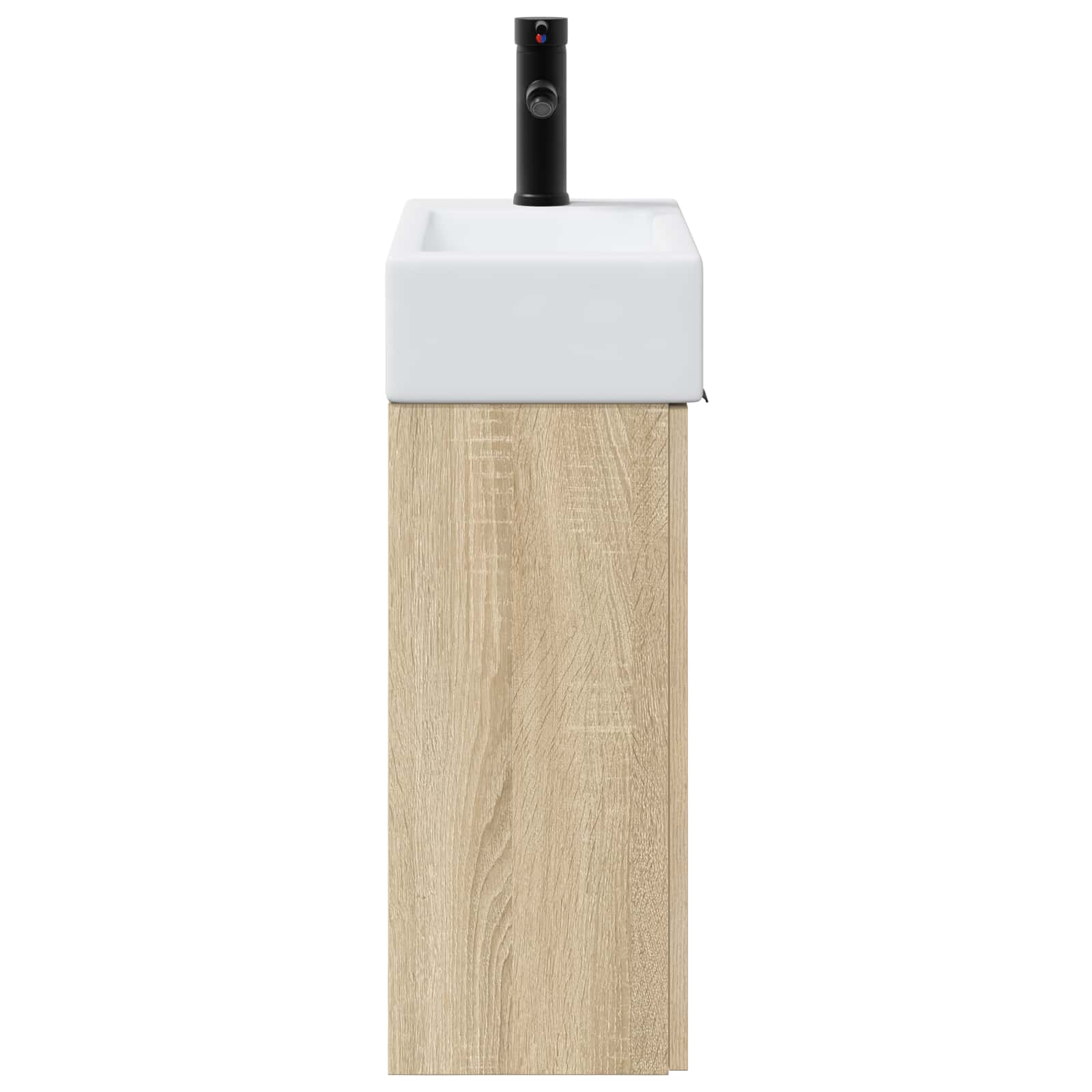 Mobile bagno con rubinetto Rovere Sonoma 45,5 x 22,5 x 84 cm | homemem39