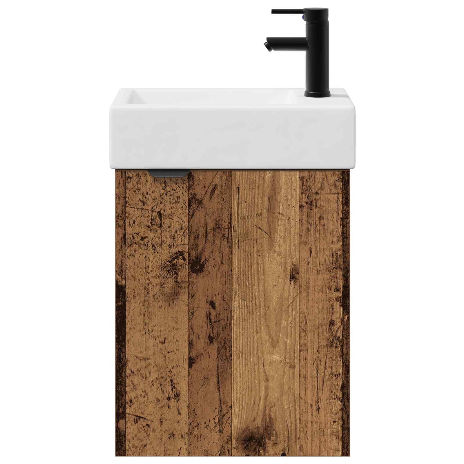 Mobile bagno con rubinetto Legno antico 45,5 x 22,5 x 84 cm | homemem39