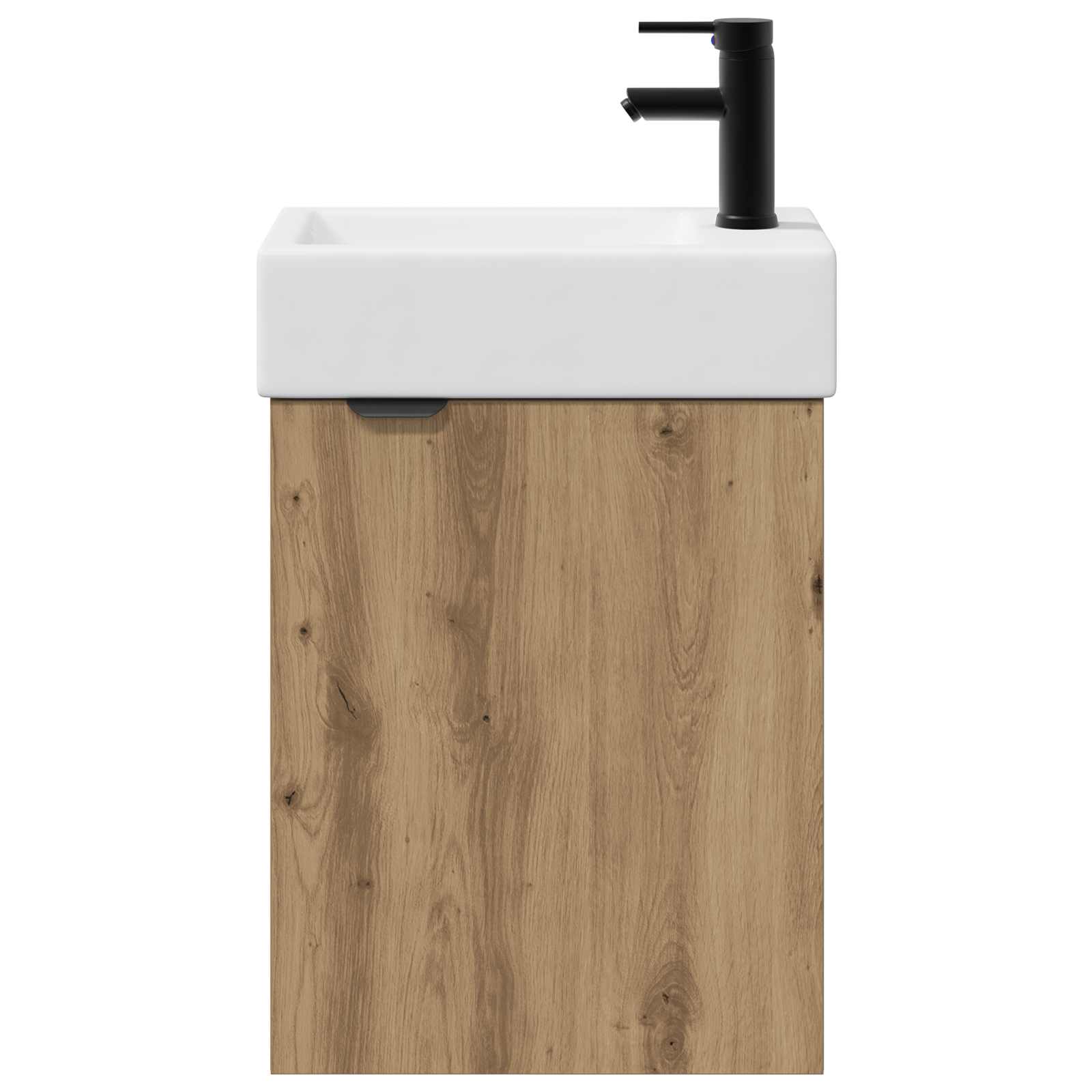 Mobile bagno con rubinetto Rovere Artigianale | homemem39