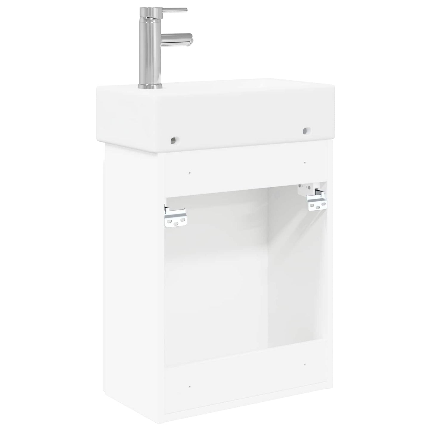 Mobile bagno con rubinetto Bianco 45,5 x 22,5 x 84 cm | homemem39