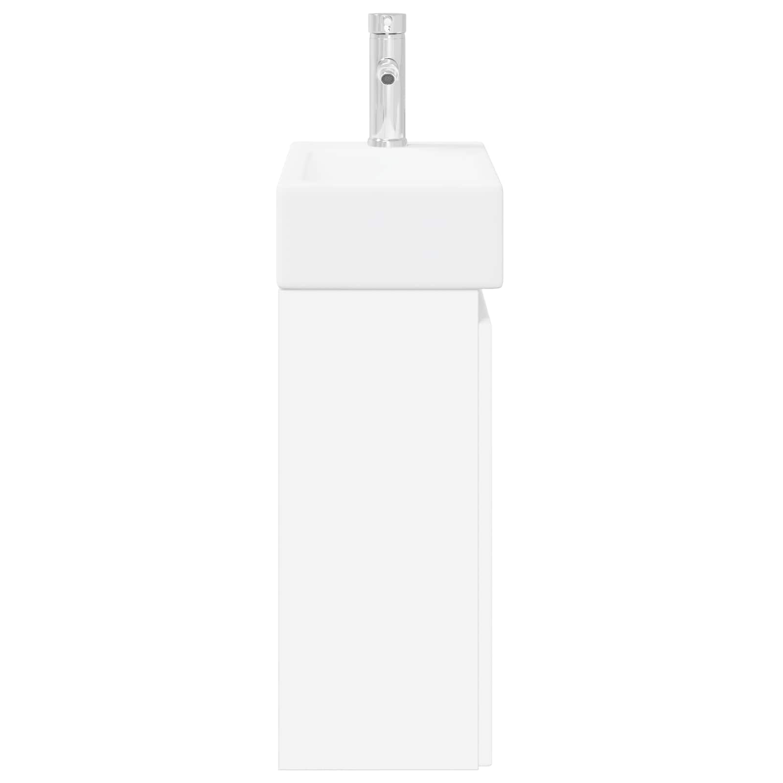 Mobile bagno con rubinetto Bianco 45,5 x 22,5 x 84 cm | homemem39