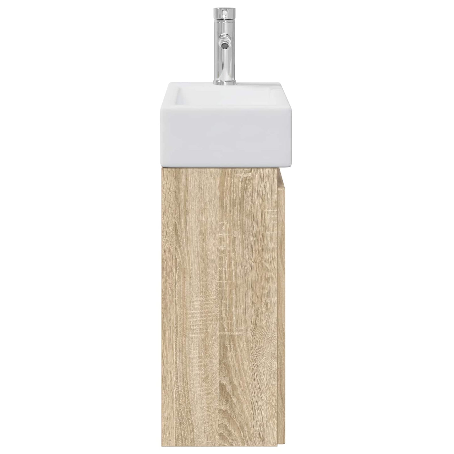 Mobile bagno con rubinetto Rovere Sonoma 45,5 x 22,5 x 84 cm | homemem39