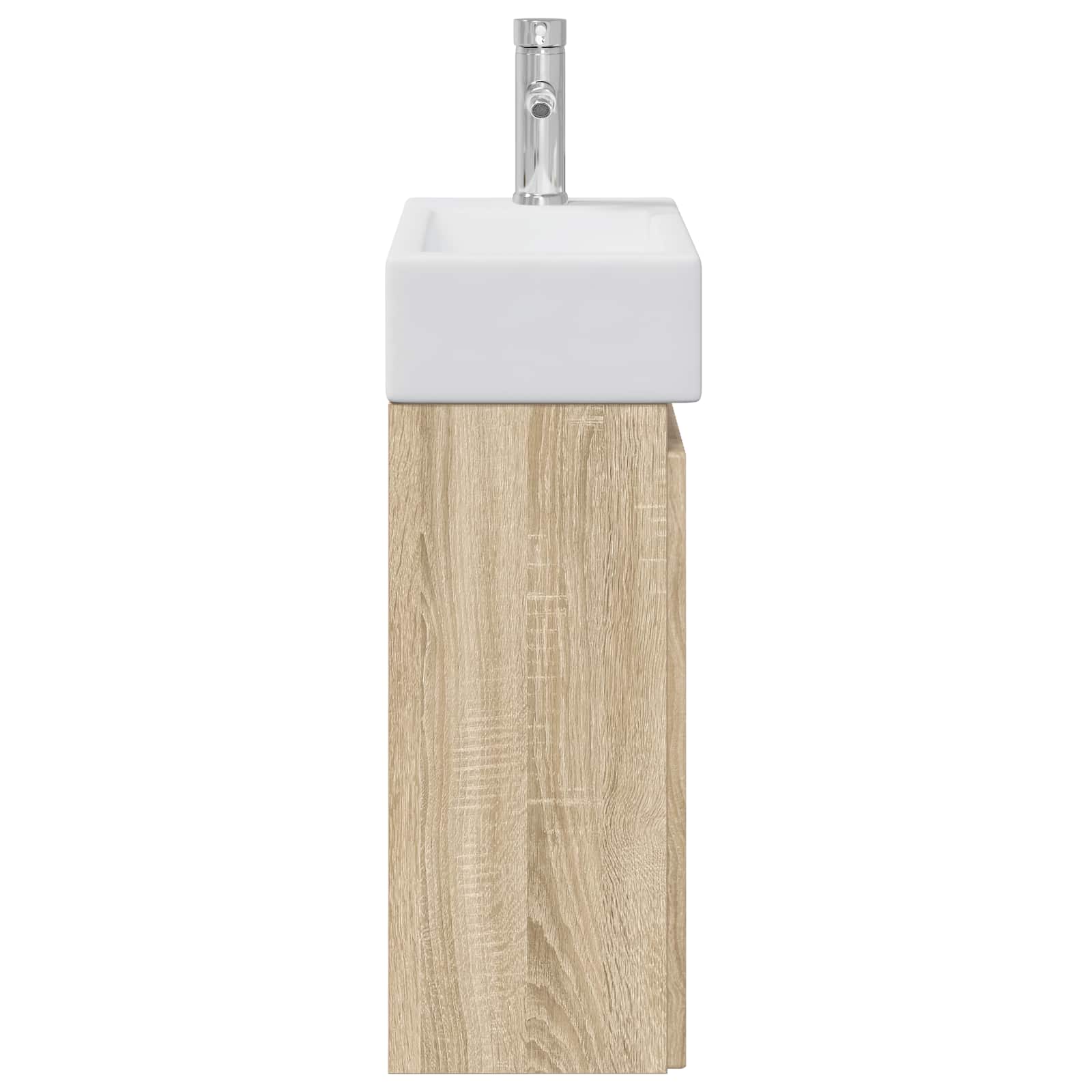 Mobile bagno con rubinetto Rovere Sonoma 45,5 x 22,5 x 84 cm | homemem39