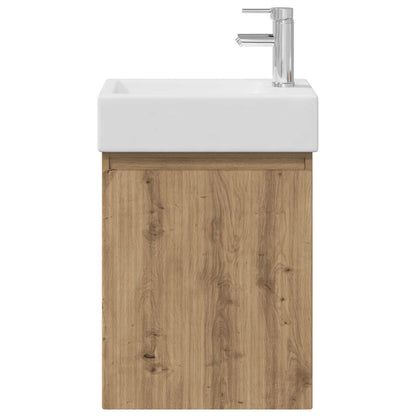 Mobile bagno con rubinetto Rovere Artigianale | homemem39